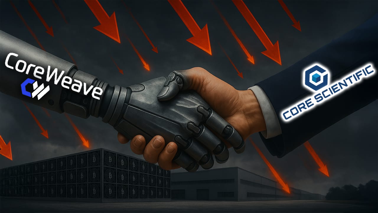 Core Scientific Crashes After CoreWeave Acquisition News – What Spooked Investors?
