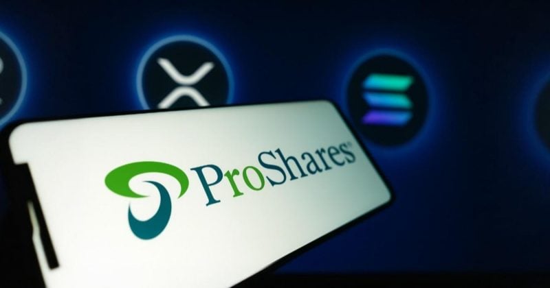 ProShares' XRP futures ETF listed on DTCC under ticker UXRP