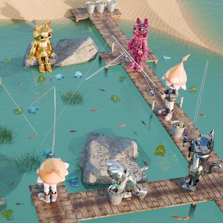 Nifty Island Partners Mars Cats Voyage to Launch New Digital NFT Fishing Competition