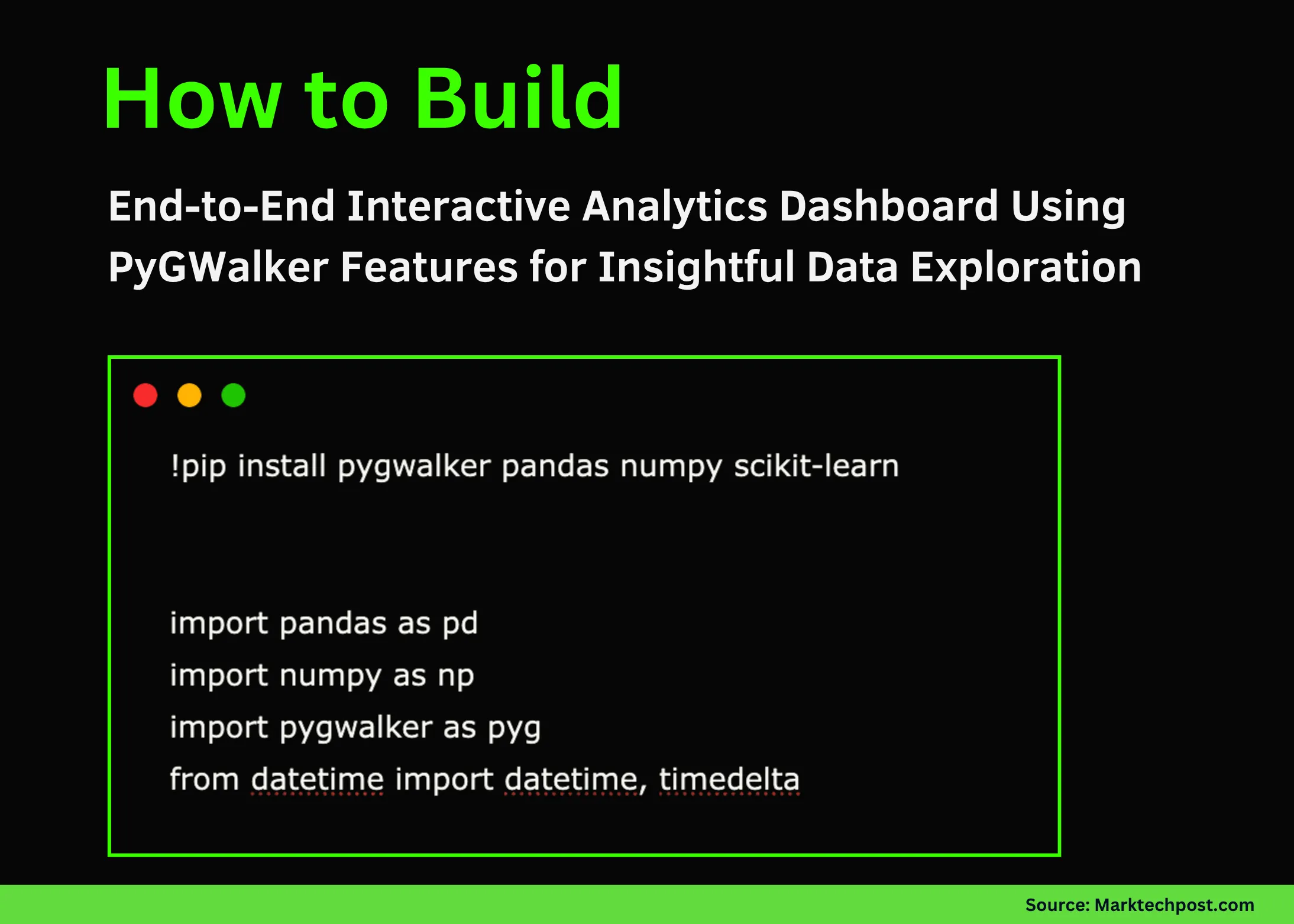 How to Build an End-to-End Interactive Analytics Dashboard Using PyGWalker Features for Insightful Data Exploration