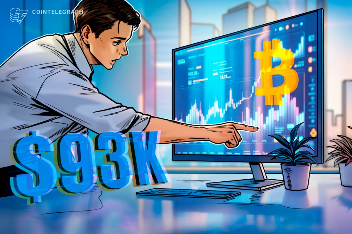 BTC Reversion Play Stops Price at $93K: What’s Next