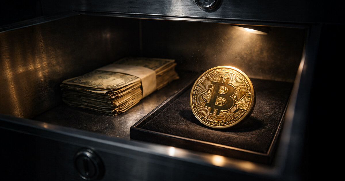Cash falls to 88 cents on the dollar but Bitcoin is up to $3.26 if you bought before the 'crash'