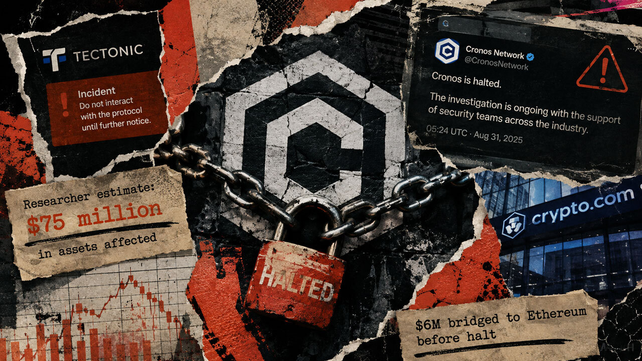 Cronos restart restores chain after Tectonic exploit